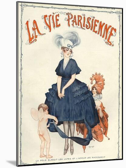 La Vie Parisienne, Herouard, 1916, France-null-Mounted Premium Giclee Print