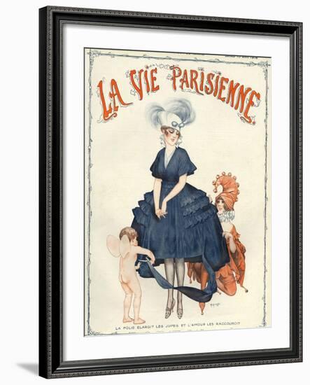 La Vie Parisienne, Herouard, 1916, France-null-Framed Giclee Print