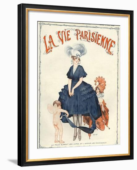 La Vie Parisienne, Herouard, 1916, France-null-Framed Giclee Print