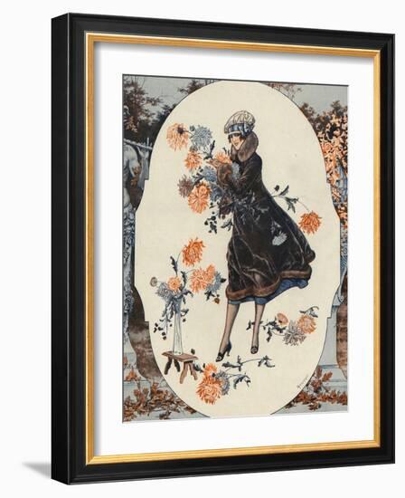 La Vie Parisienne, Herouard, 1925, France-null-Framed Giclee Print