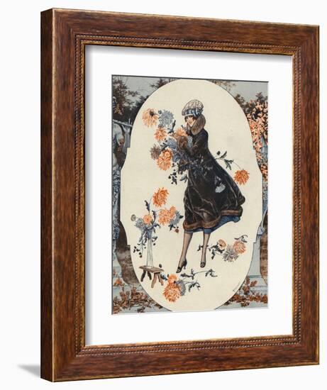 La Vie Parisienne, Herouard, 1925, France-null-Framed Giclee Print