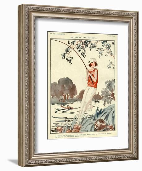 La Vie Parisienne, Jacques, 1924, France-null-Framed Giclee Print