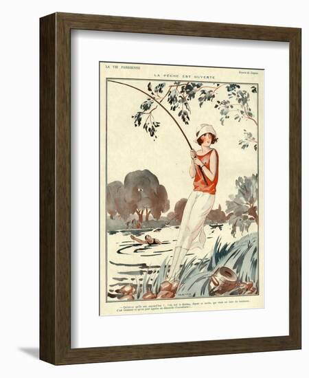 La Vie Parisienne, Jacques, 1924, France-null-Framed Giclee Print