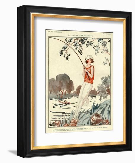 La Vie Parisienne, Jacques, 1924, France-null-Framed Giclee Print