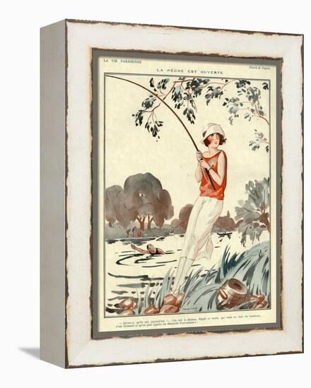 La Vie Parisienne, Jacques, 1924, France-null-Framed Premier Image Canvas