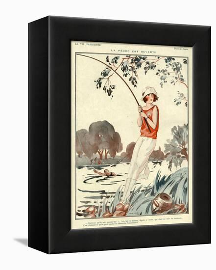 La Vie Parisienne, Jacques, 1924, France-null-Framed Premier Image Canvas