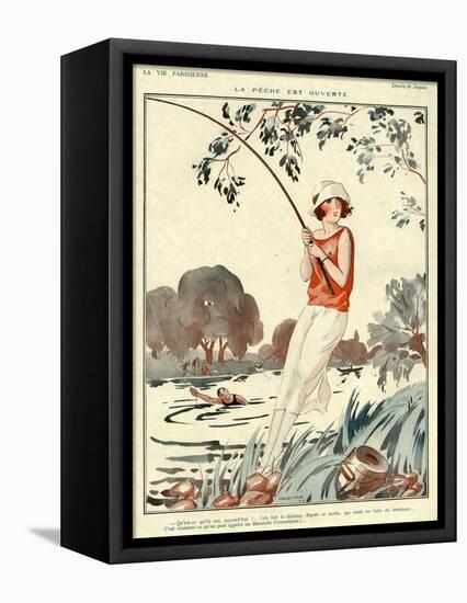 La Vie Parisienne, Jacques, 1924, France-null-Framed Premier Image Canvas