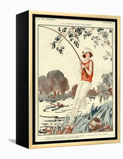 La Vie Parisienne, Jacques, 1924, France-null-Framed Premier Image Canvas