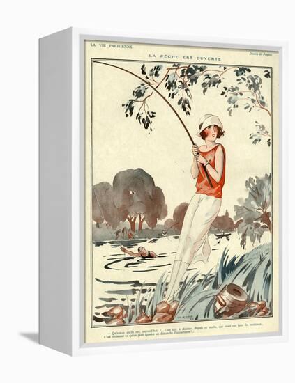 La Vie Parisienne, Jacques, 1924, France-null-Framed Premier Image Canvas