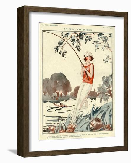 La Vie Parisienne, Jacques, 1924, France-null-Framed Giclee Print