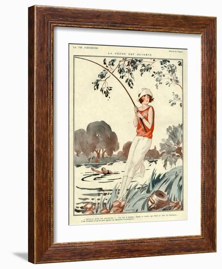 La Vie Parisienne, Jacques, 1924, France-null-Framed Giclee Print