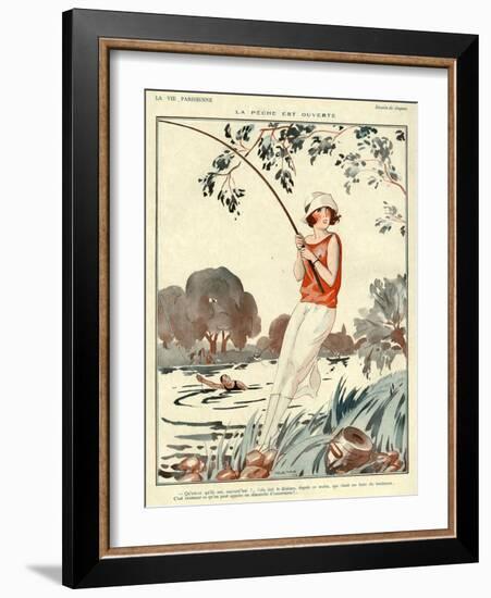 La Vie Parisienne, Jacques, 1924, France-null-Framed Giclee Print