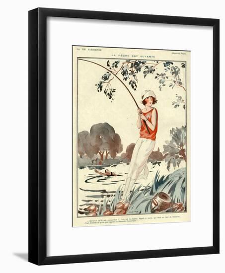 La Vie Parisienne, Jacques, 1924, France-null-Framed Giclee Print