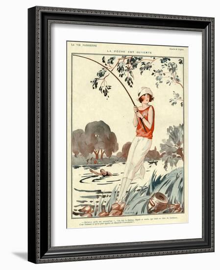 La Vie Parisienne, Jacques, 1924, France-null-Framed Giclee Print