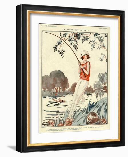La Vie Parisienne, Jacques, 1924, France-null-Framed Giclee Print
