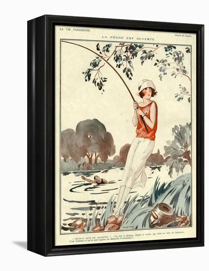 La Vie Parisienne, Jacques, 1924, France-null-Framed Premier Image Canvas
