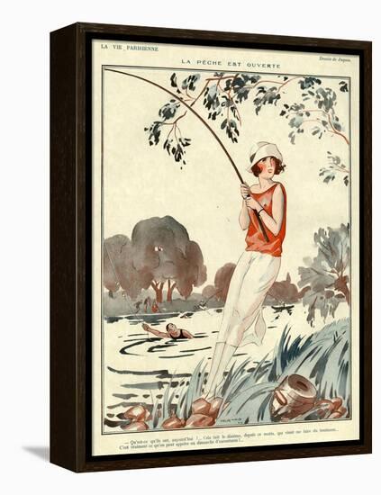 La Vie Parisienne, Jacques, 1924, France-null-Framed Premier Image Canvas