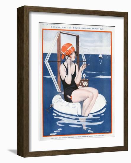 La Vie Parisienne, Jaques, 1923, France-null-Framed Giclee Print