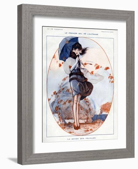 La Vie Parisienne, Julien Jacques Leclerc, 1919, France-null-Framed Giclee Print