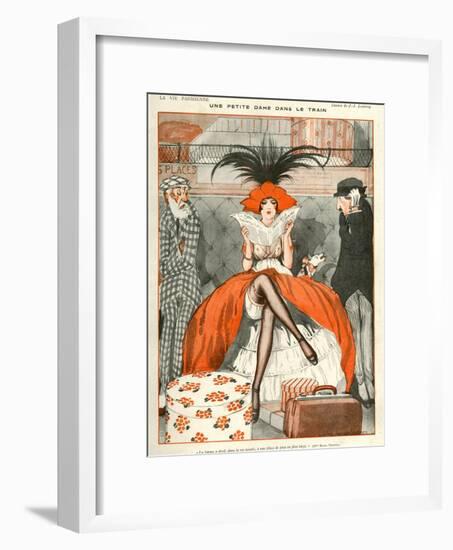 La Vie Parisienne, Julien Jacques Leclerc, 1920, France-null-Framed Giclee Print