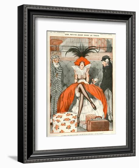 La Vie Parisienne, Julien Jacques Leclerc, 1920, France--Framed Giclee Print