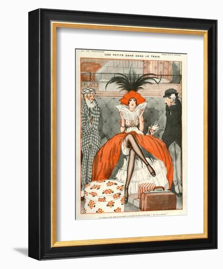 La Vie Parisienne, Julien Jacques Leclerc, 1920, France-null-Framed Giclee Print