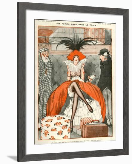 La Vie Parisienne, Julien Jacques Leclerc, 1920, France-null-Framed Giclee Print