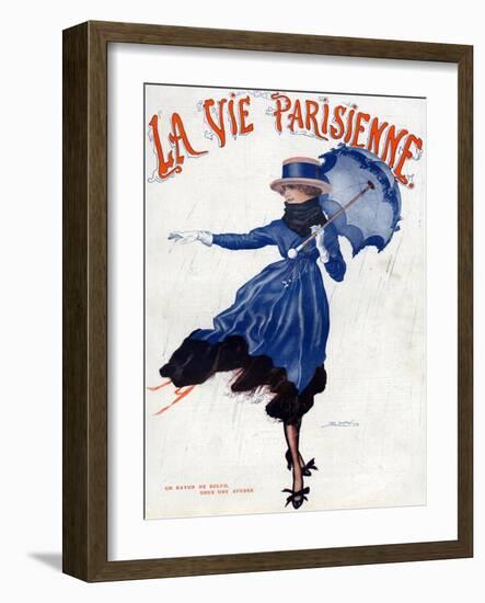 La Vie Parisienne, Leo Fontan, 1918, France-null-Framed Giclee Print