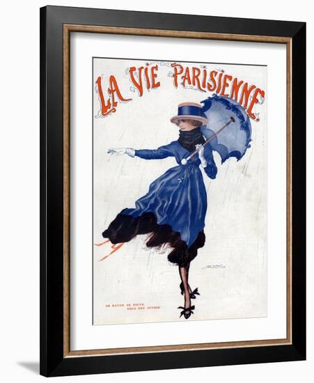 La Vie Parisienne, Leo Fontan, 1918, France-null-Framed Giclee Print