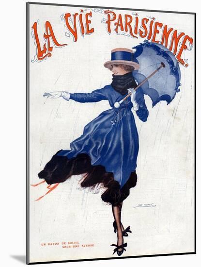 La Vie Parisienne, Leo Fontan, 1918, France-null-Mounted Giclee Print