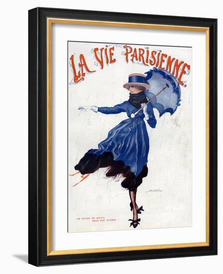 La Vie Parisienne, Leo Fontan, 1918, France-null-Framed Giclee Print
