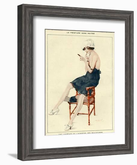 La Vie Parisienne, Leo Fontan, 1918, France-null-Framed Giclee Print