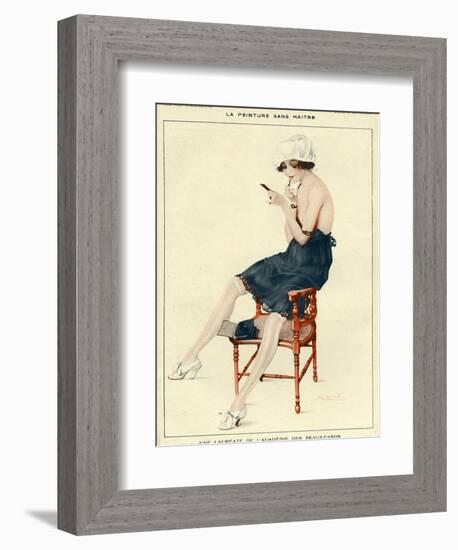 La Vie Parisienne, Leo Fontan, 1918, France-null-Framed Giclee Print