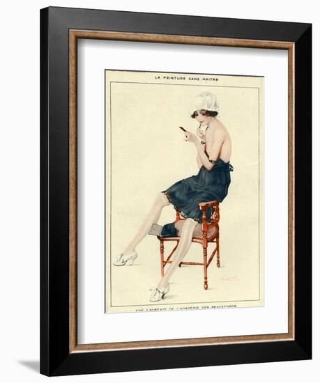 La Vie Parisienne, Leo Fontan, 1918, France-null-Framed Giclee Print