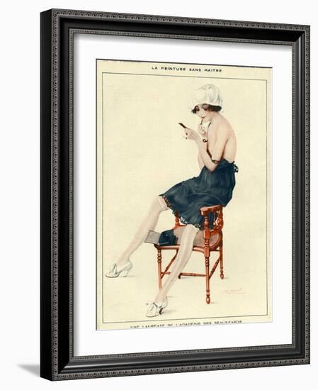 La Vie Parisienne, Leo Fontan, 1918, France-null-Framed Giclee Print