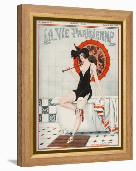 La vie Parisienne, Leo Fontan, 1923, France-null-Framed Premier Image Canvas