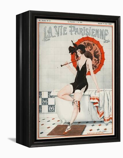 La vie Parisienne, Leo Fontan, 1923, France-null-Framed Premier Image Canvas