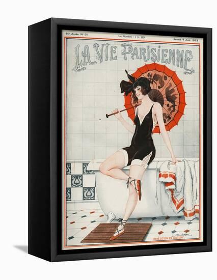La vie Parisienne, Leo Fontan, 1923, France-null-Framed Premier Image Canvas