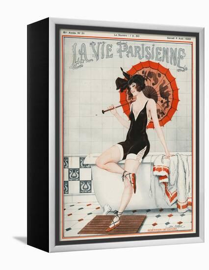 La vie Parisienne, Leo Fontan, 1923, France-null-Framed Premier Image Canvas