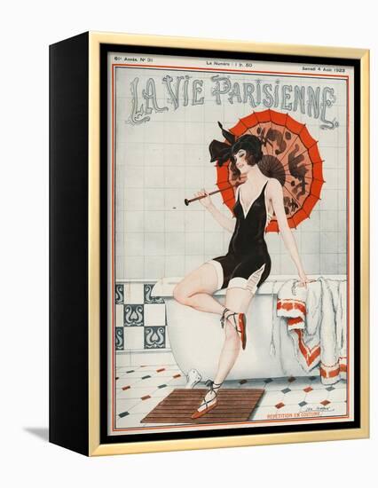 La vie Parisienne, Leo Fontan, 1923, France-null-Framed Premier Image Canvas