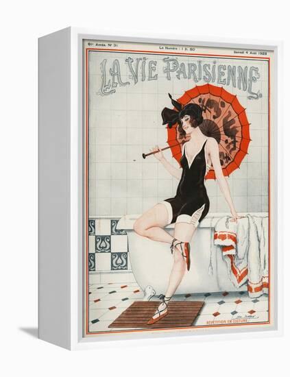 La vie Parisienne, Leo Fontan, 1923, France-null-Framed Premier Image Canvas