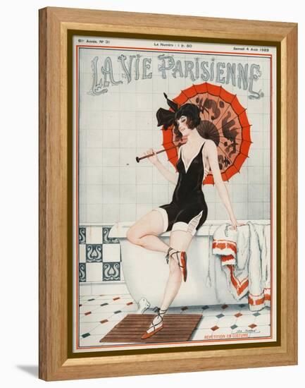 La vie Parisienne, Leo Fontan, 1923, France-null-Framed Premier Image Canvas