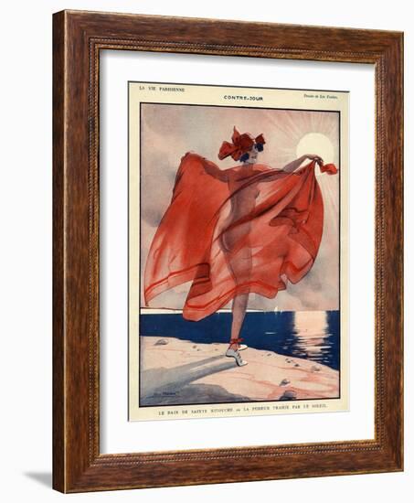 La Vie Parisienne, Leo Fontan, 1923, France-null-Framed Premium Giclee Print