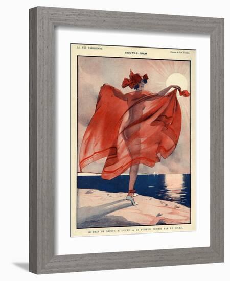 La Vie Parisienne, Leo Fontan, 1923, France-null-Framed Giclee Print