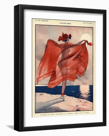 La Vie Parisienne, Leo Fontan, 1923, France-null-Framed Giclee Print