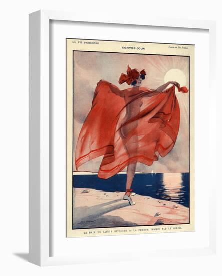 La Vie Parisienne, Leo Fontan, 1923, France-null-Framed Giclee Print