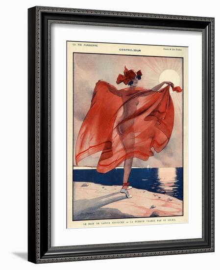 La Vie Parisienne, Leo Fontan, 1923, France-null-Framed Giclee Print