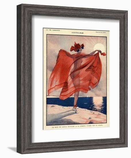 La Vie Parisienne, Leo Fontan, 1923, France-null-Framed Giclee Print