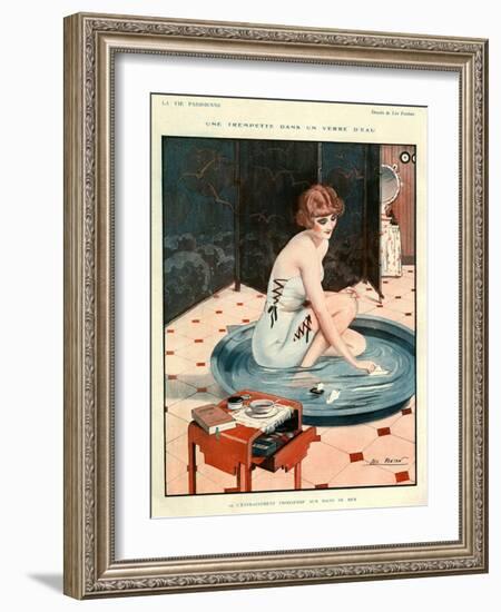 La Vie Parisienne, Leo Fontan, 1924, France-null-Framed Giclee Print