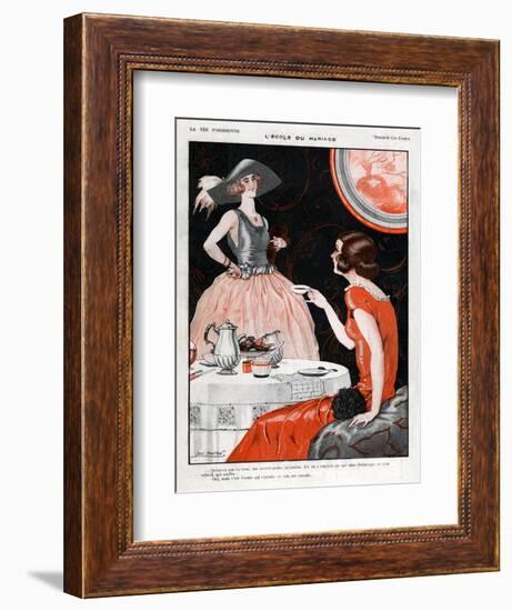La Vie Parisienne, Leo Fontan, France-null-Framed Giclee Print